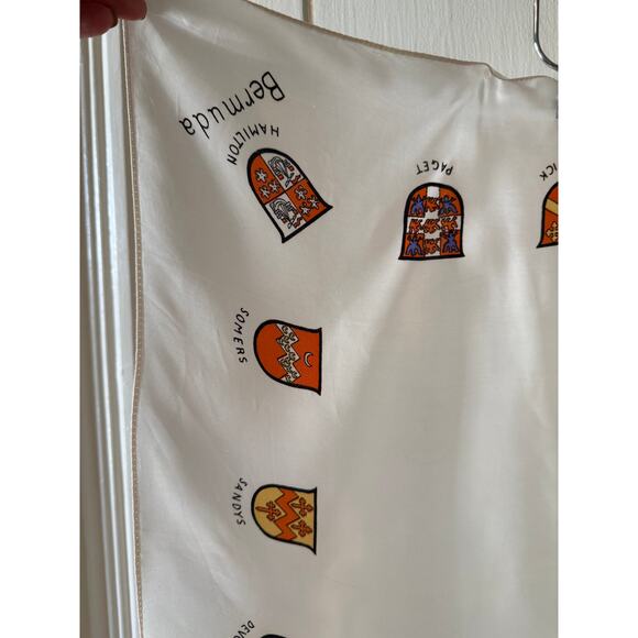 Vintage Bermuda Square Bandana Scarf - Picture 3 of 4